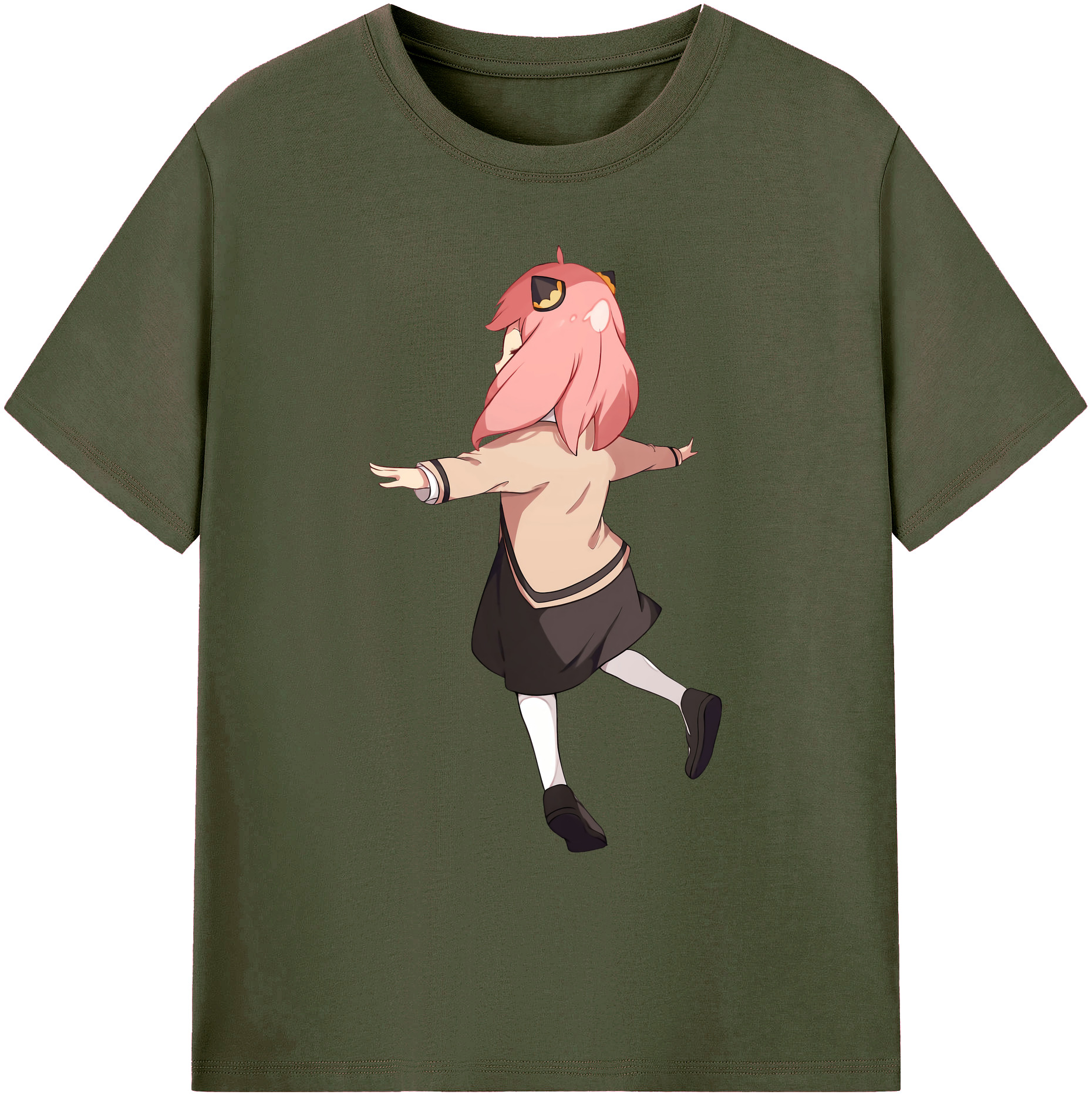 （画像用） SPY×FAMILY间谍家家酒 綿100％ メンズ半袖Tシャツ｜肌触りやわらか＆通気性
